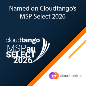 Cloud Context named on Cloudtango MSP Select Australia 2026 list for top managed service providers